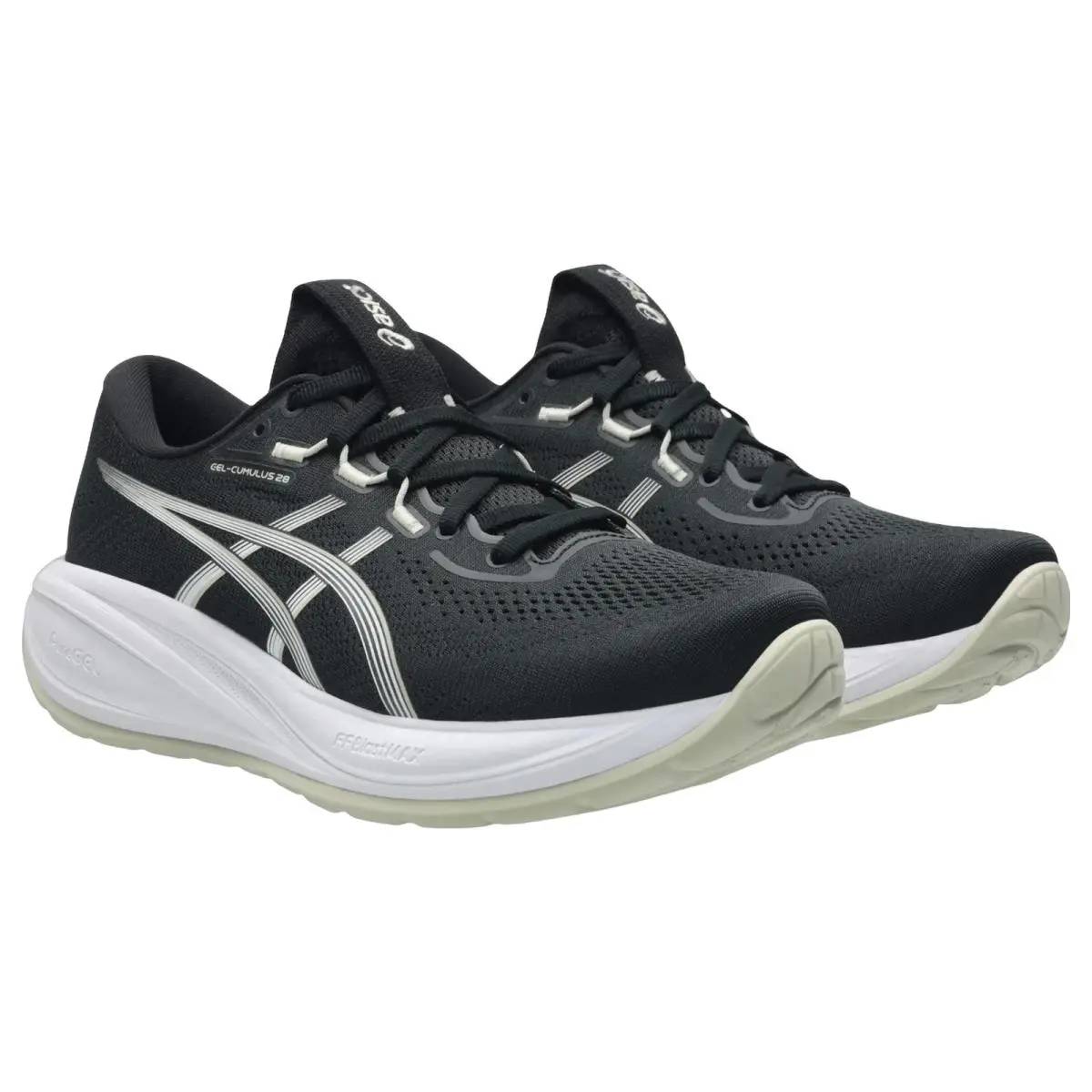 Asics shoes - Gel Cumulus 28 - Gel Cumulus - 1012B916002 - Black/White 12
