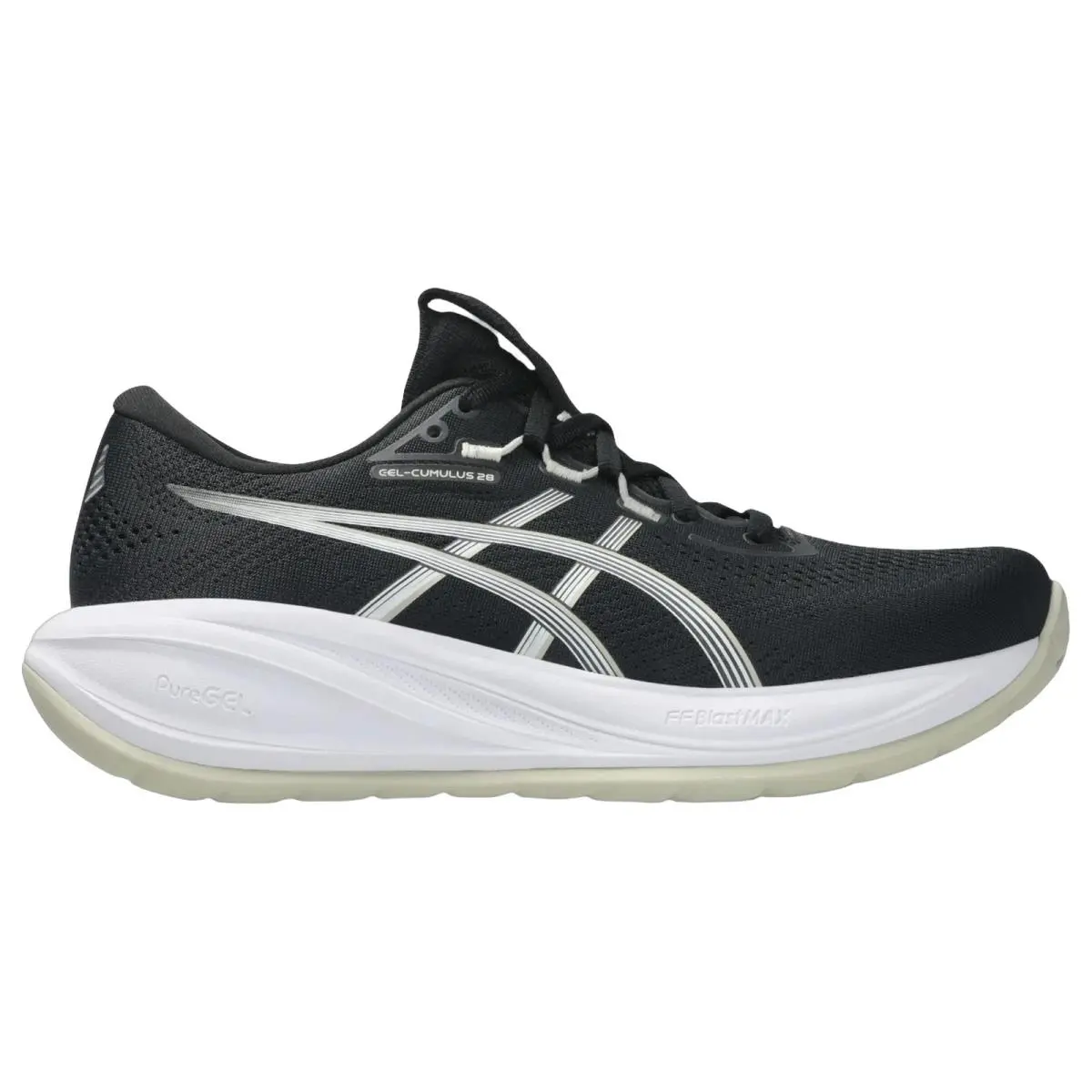 Asics shoes - Gel Cumulus 28 - Gel Cumulus - 1012B916002 - Black/White 7
