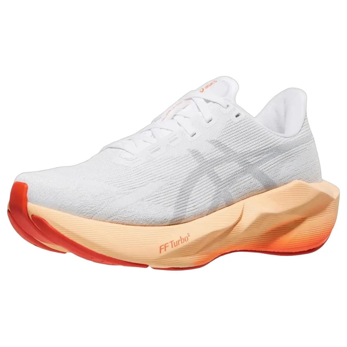 Asics shoes - Novablast 6 - Novablast - 1012C008102 - White/Vivid Coral 7