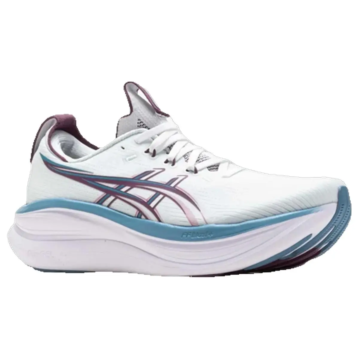 Asics shoes - ASICS Gel Nimbus 28 Narrow - 1012B899400 - Arctic Blue/Velvet Purple 10