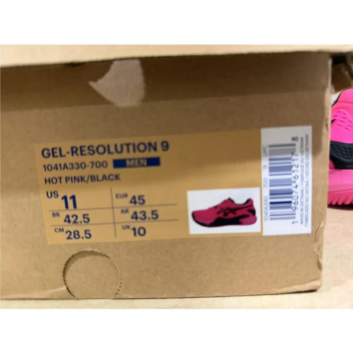 Asics shoes - ASICS Gel Resolution 9 - Gel Resolution - Pink 5
