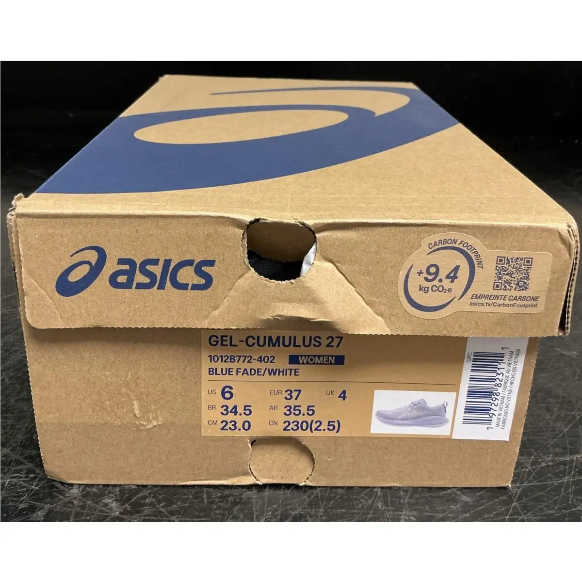 Asics shoes - Asics Gel-Cumulus 27 - 1012B772-402 - Blue Fade/White 7