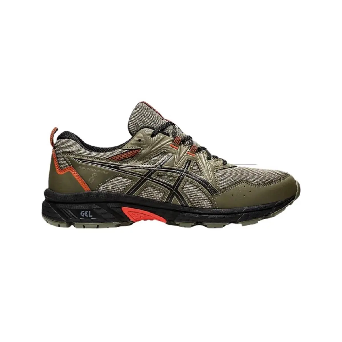 Size 11 -  Men’s Gel Venture 8 Manyle Green/ Black by Asics
