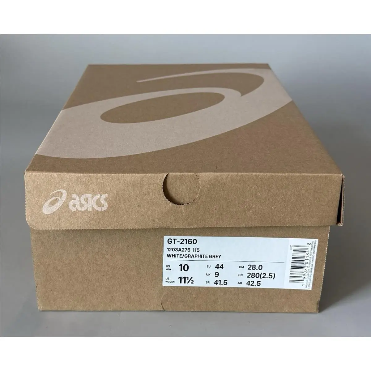 Asics shoes - ASICS GT-2160 - White/Graphite Grey (UPC: 0199023011930) 8