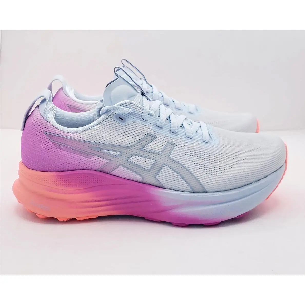 Asics Women`s 10 Medium Width Gel Kayano 32 Stability Running Shoes Sky