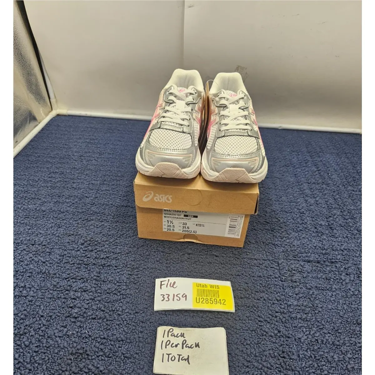 Asics shoes - ASICS Gel-1130 - 1204A170-107 - White Dragon Fruit (UPC: 199023266057) 6