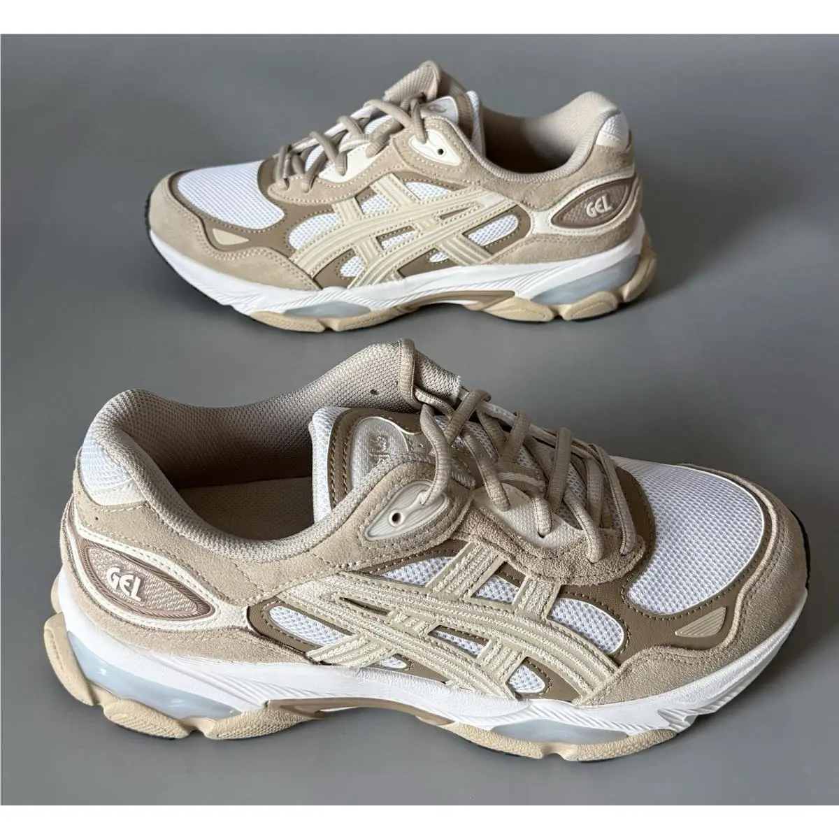 Asics shoes - ASICS Gel-NYC - White Feather Grey (UPC: 0199023100863) 0