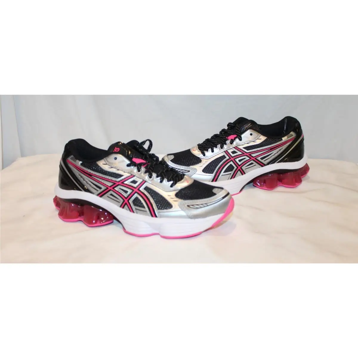 Asics shoes - WHITE PINK 1