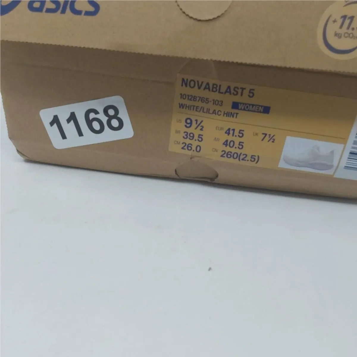 Asics shoes - ASICS Novablast 5 - Novablast - 1012B765-103 - White 9