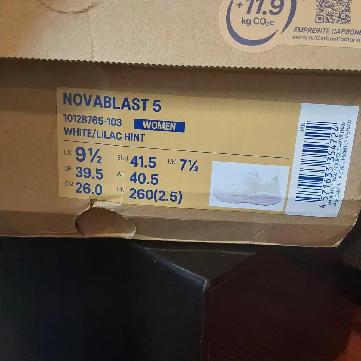 Asics shoes - ASICS Novablast 5 - Novablast - 1012B765-103 - White 6