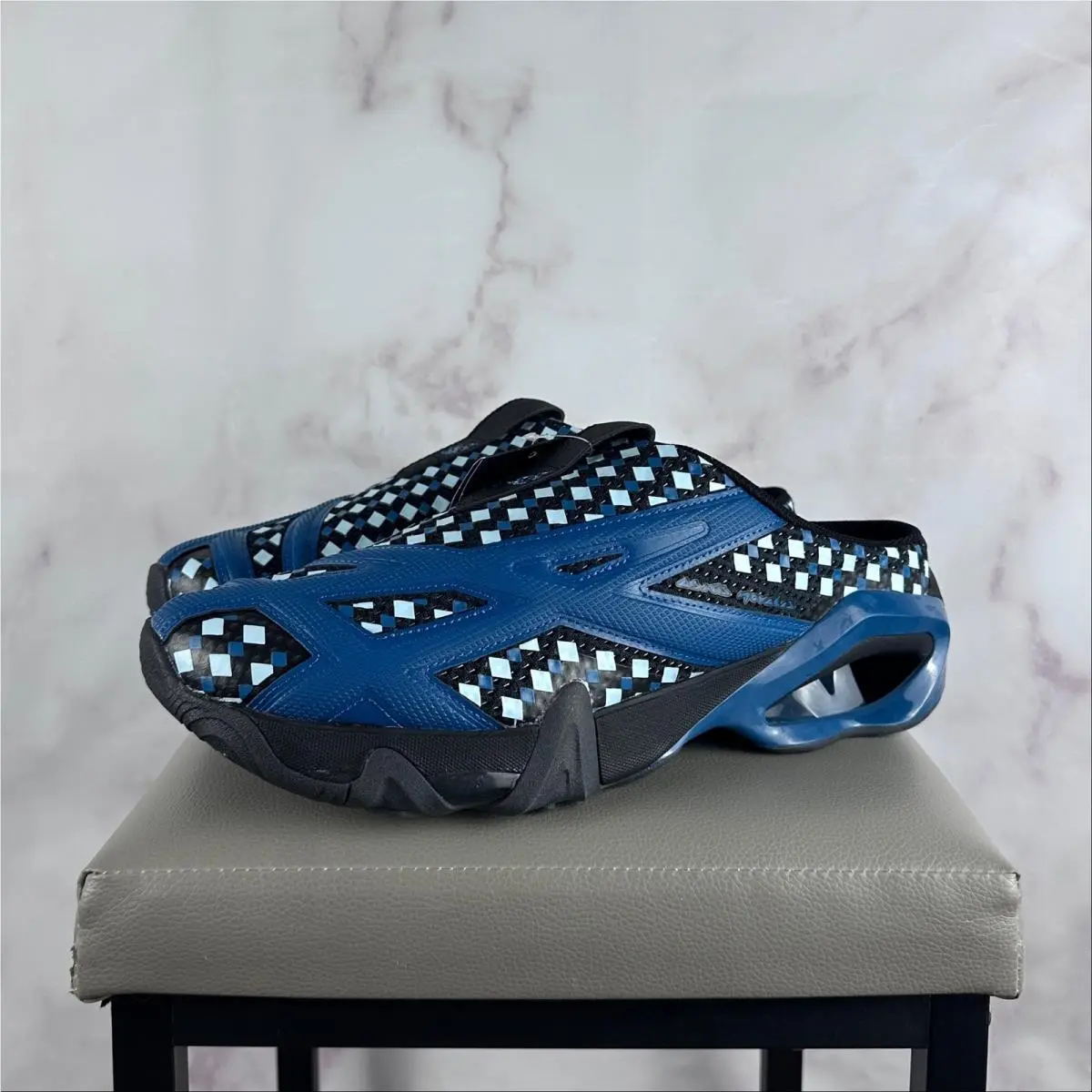 Asics Kiko Kostadinov Novalis Gel-styrax Graphite Grey Teal Mule Sneaker 11.5