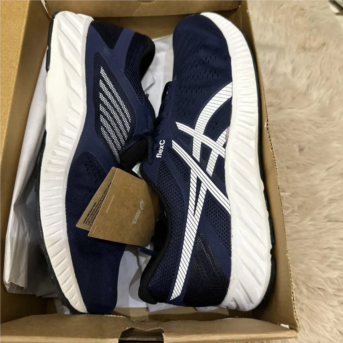 Asics shoes - ASICS Flex C - Flex - 1201A275-400 - Blue 19
