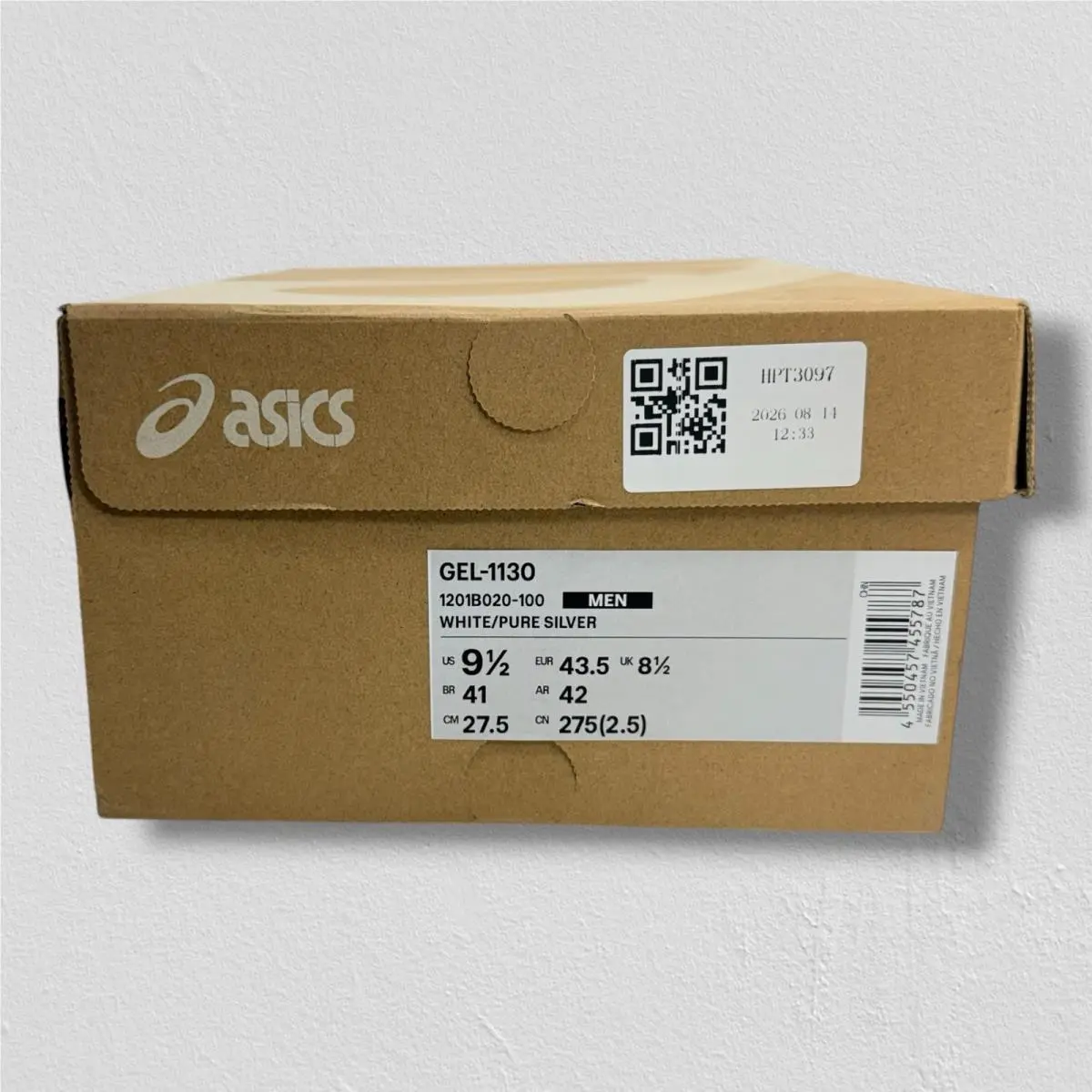 Asics shoes - ASICS Gel 1130 - Gel - 1201B020-100 - White / Pure Silver, Manufacturer: White/Black (UPC: 4550457455787) 0