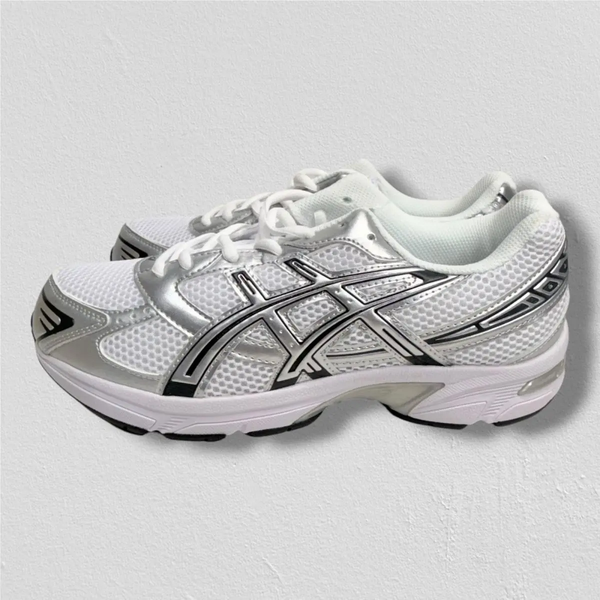 Asics shoes - ASICS Gel 1130 - Gel - 1201B020-100 - White / Pure Silver, Manufacturer: White/Black (UPC: 4550457455787) 5