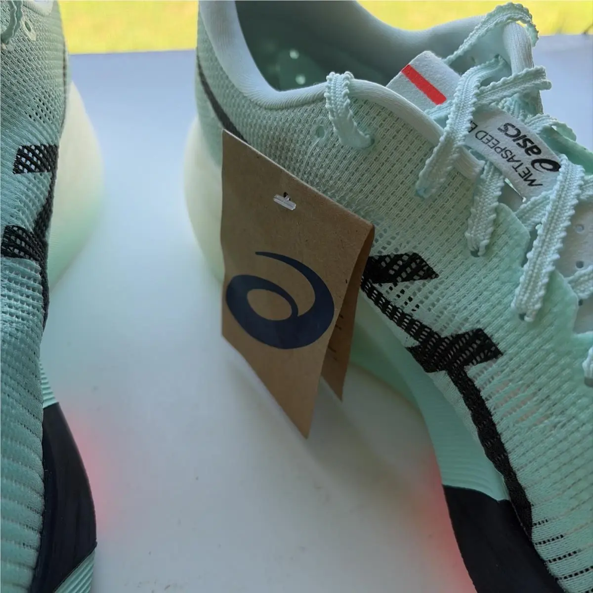 Asics shoes - ASICS Metaspeed Edge - Metaspeed Edge - Illuminate Mint/Black 9