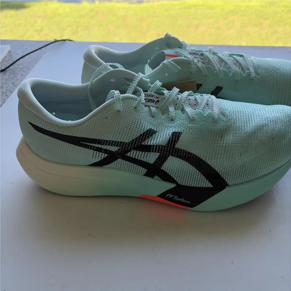 Asics shoes - ASICS Metaspeed Edge - Metaspeed Edge - Illuminate Mint/Black 10