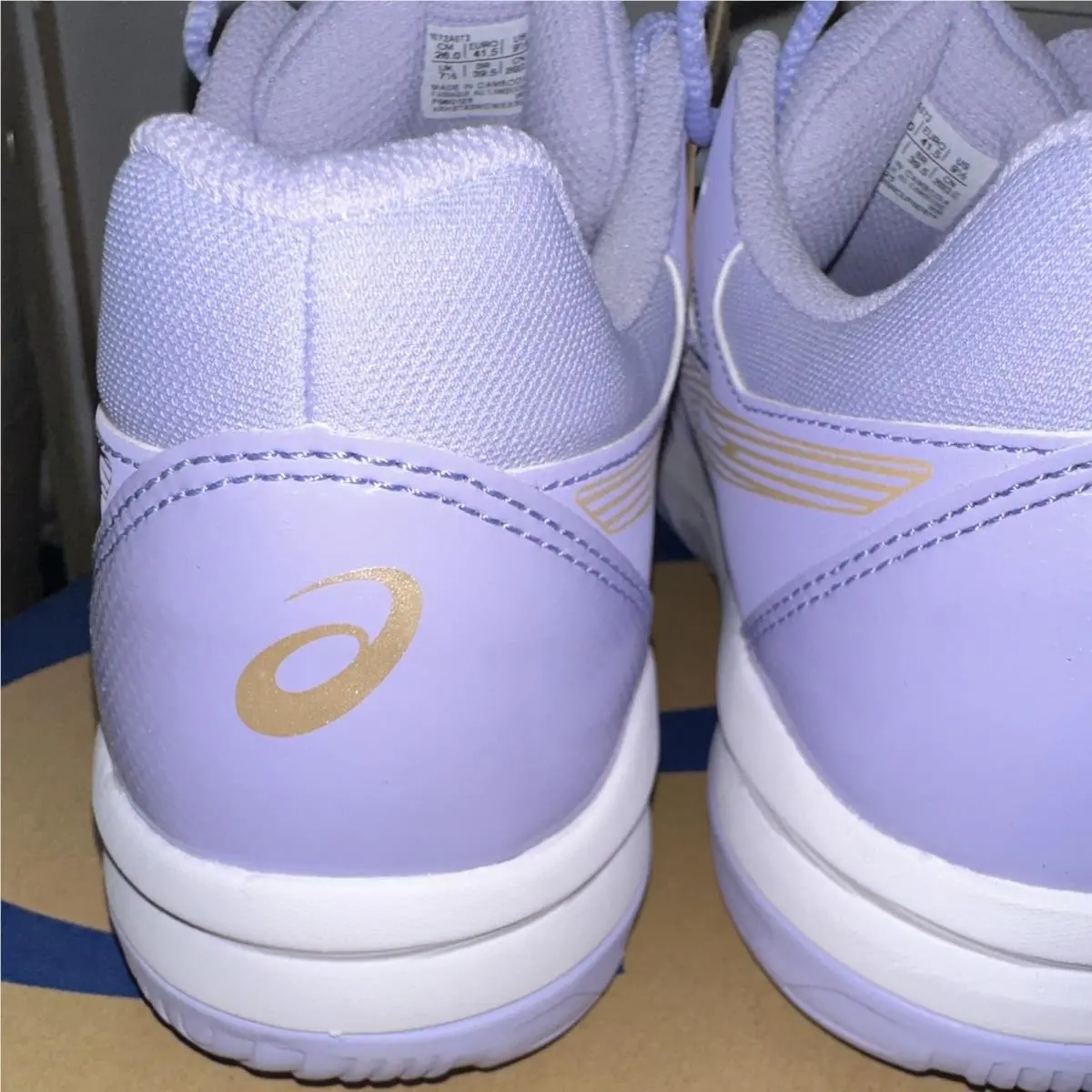 Asics shoes - ASICS GEL-RENMA - 1072A073-500 - Purple, Gold, White 9