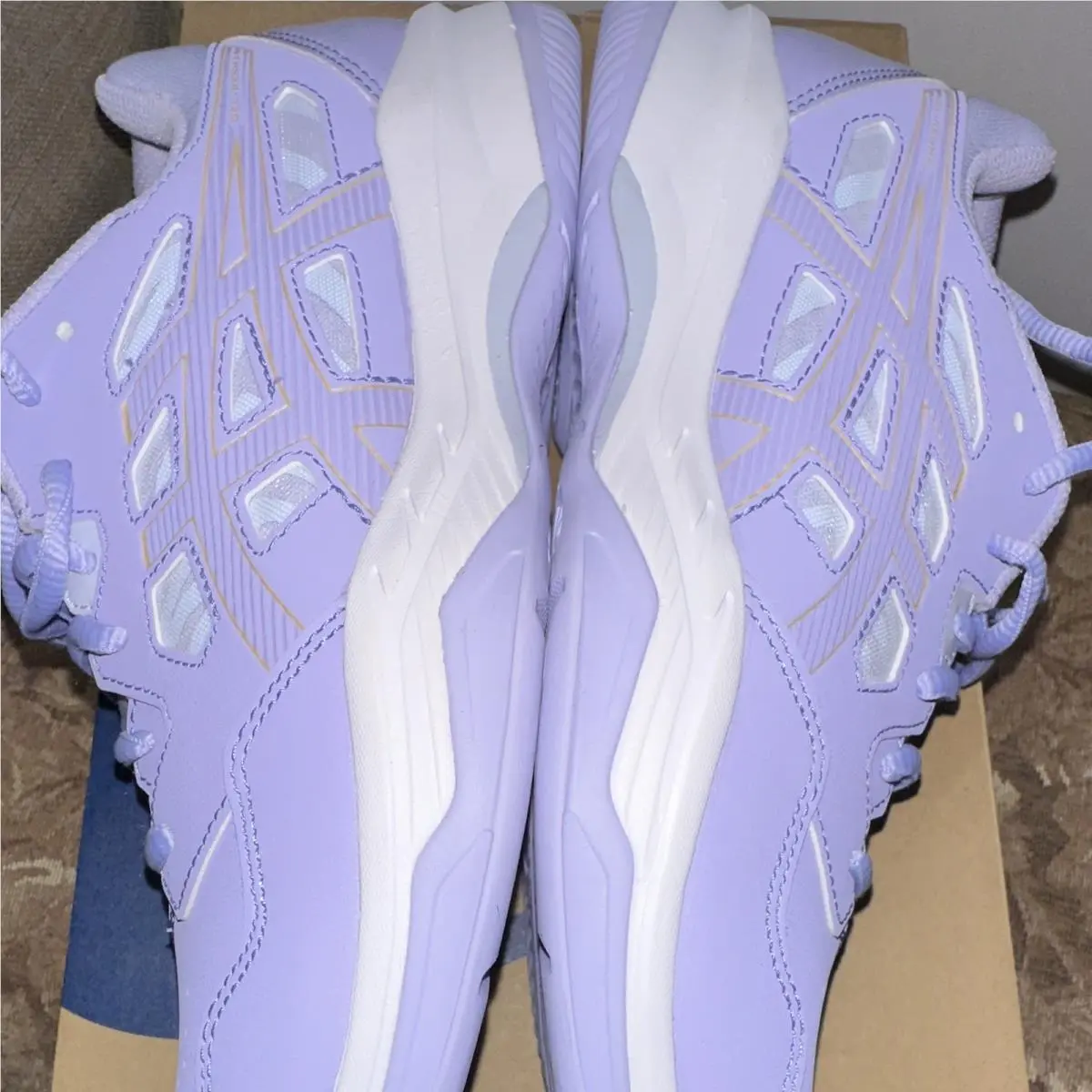 Asics shoes - ASICS GEL-RENMA - 1072A073-500 - Purple, Gold, White 13