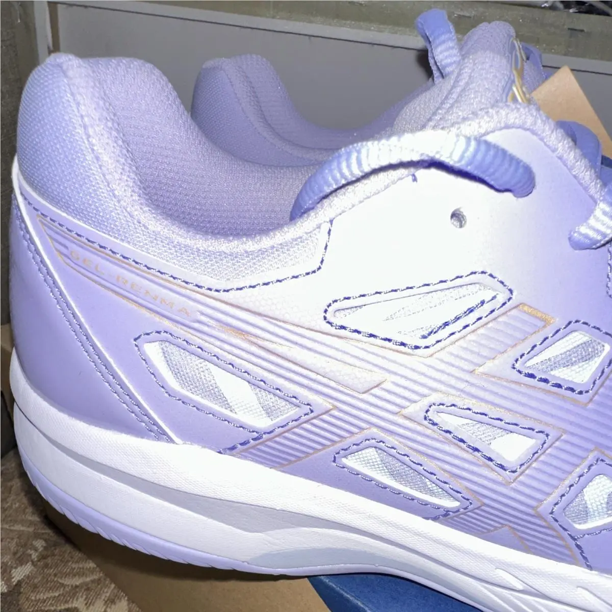 Asics shoes - ASICS GEL-RENMA - 1072A073-500 - Purple, Gold, White 7
