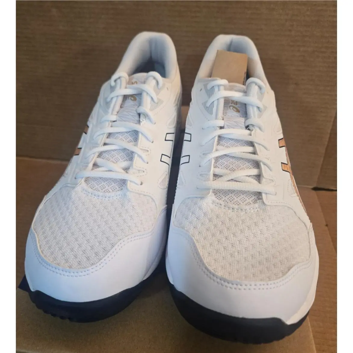 Asics shoes - ASICS GEL-Rocket 11 - White/Pure Gold (UPC: 197298338844) 0