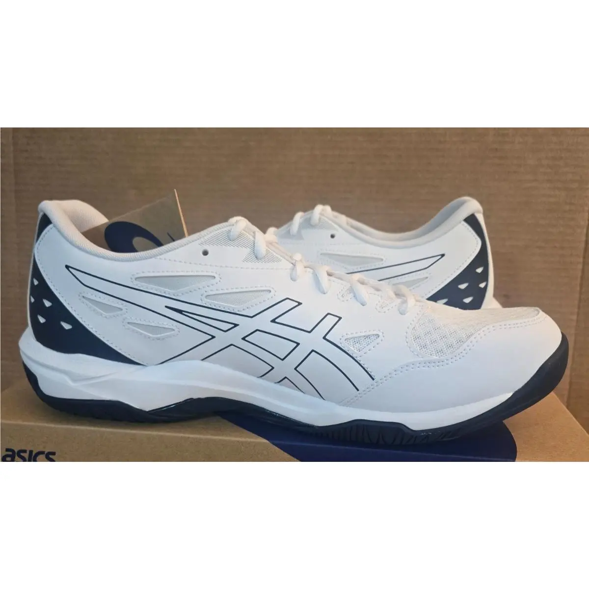 Asics shoes - ASICS GEL-Rocket 11 - White/Pure Gold (UPC: 197298338844) 6