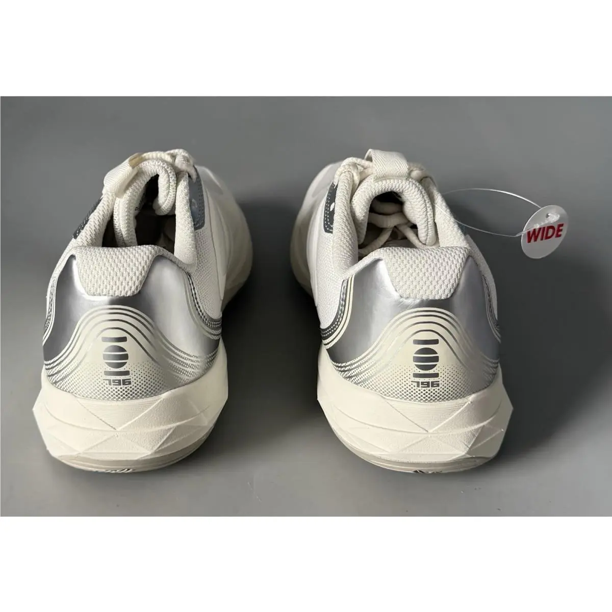 New Balance shoes - New Balance 796 - W7967H3 - White Grey (UPC: 0198689859375) 4