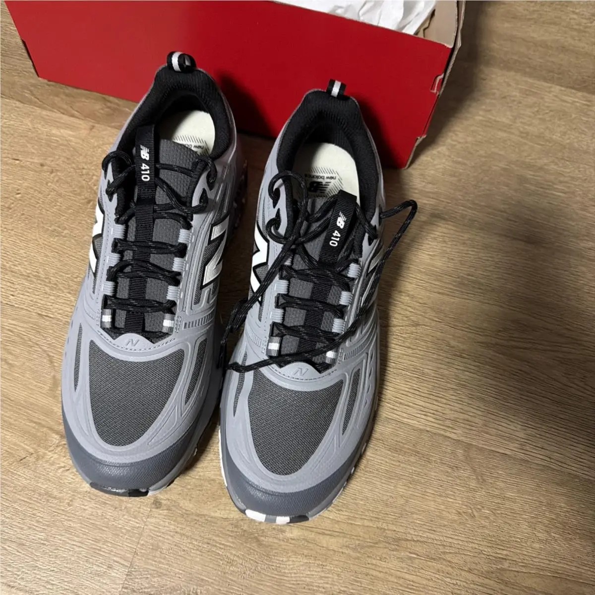 New Balance shoes - New Balance 410 - Grey/Camo (UPC: 0199063696098) 1