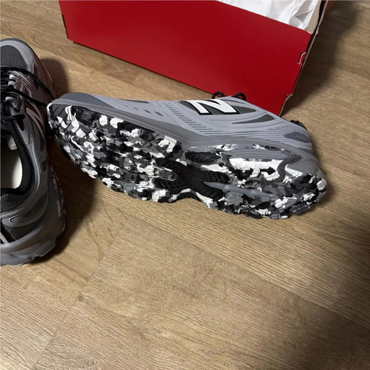 New Balance shoes - New Balance 410 - Grey/Camo (UPC: 0199063696098) 4