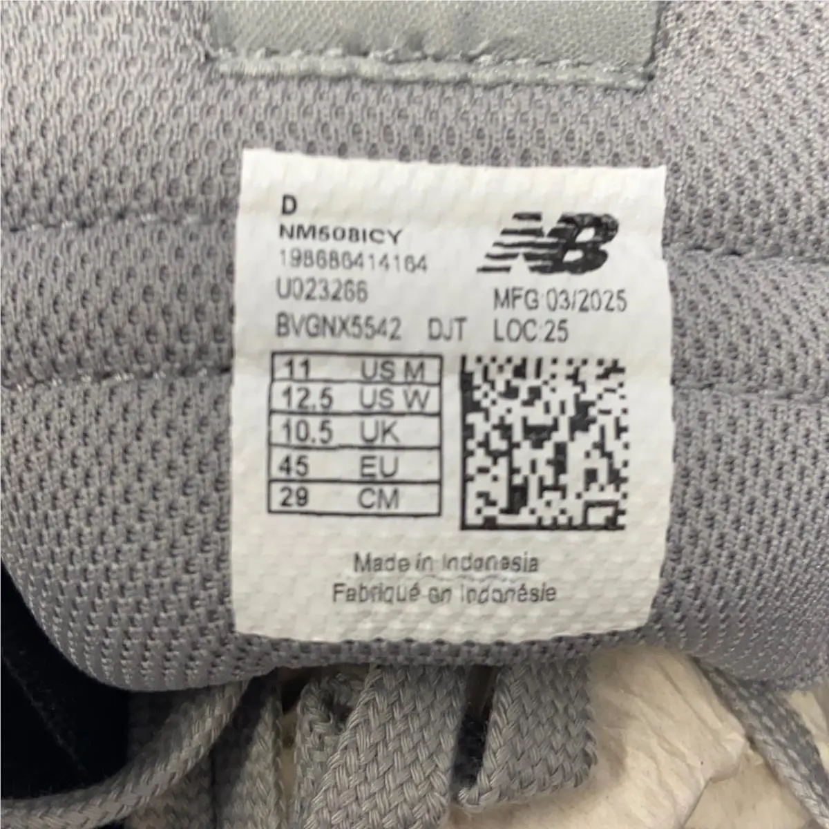 New Balance shoes - Grey (UPC: 198686414164) 3