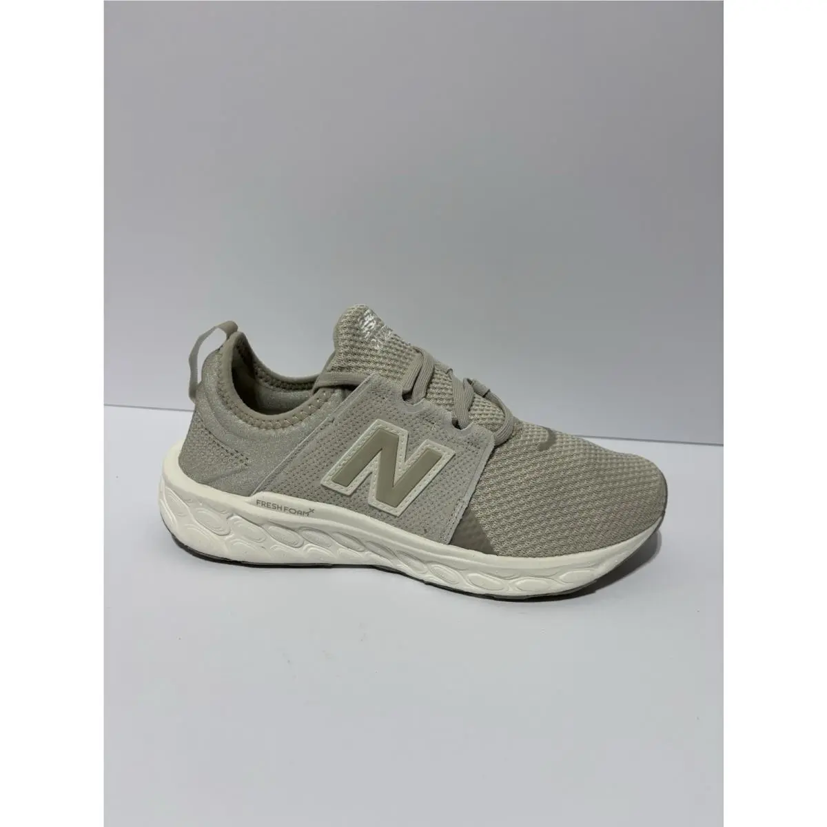 New Balance Women’s Fresh Foam X Cruz V3 Grey White Running Shoes Size 8 M