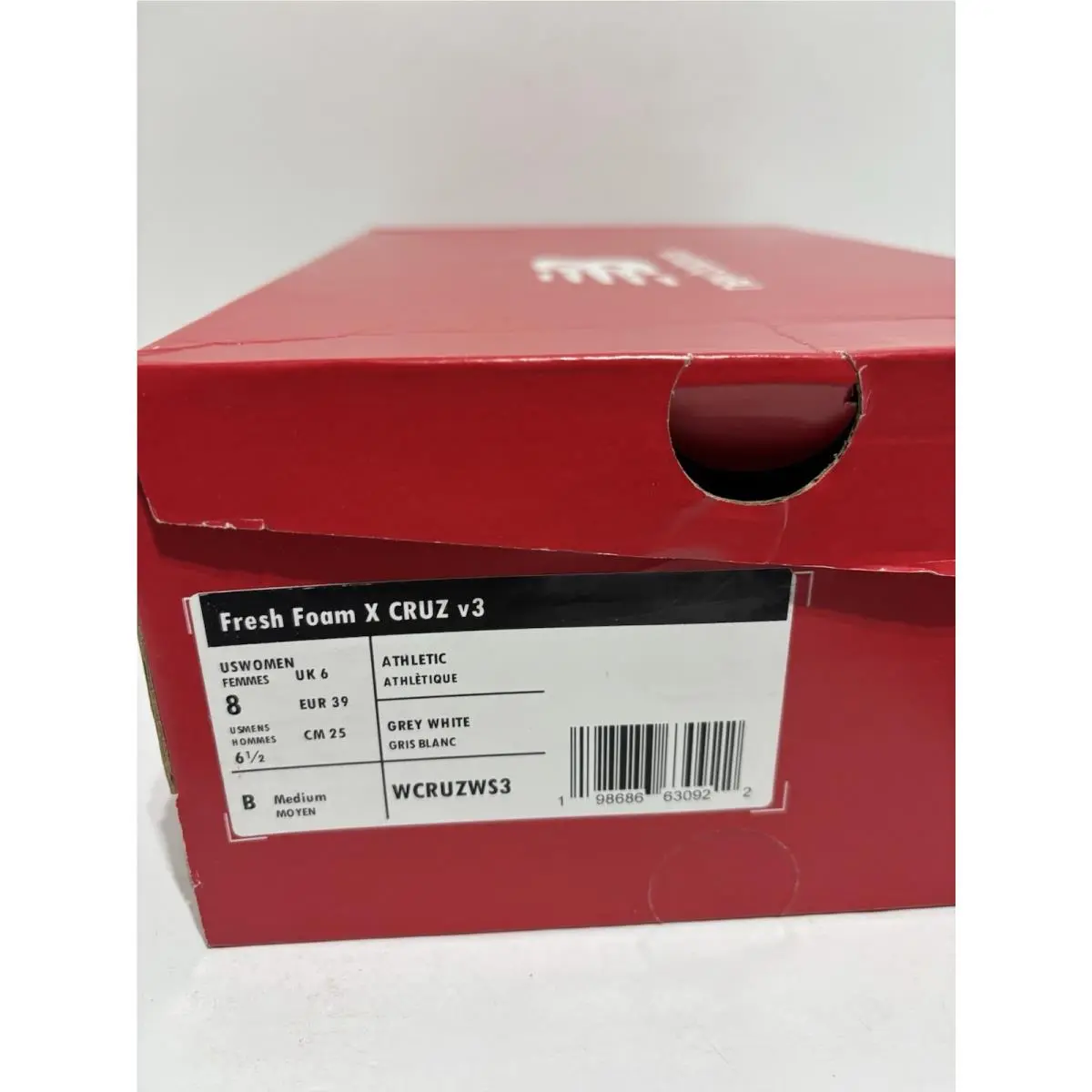 New Balance shoes - New Balance Fresh Foam Cruz - White 5