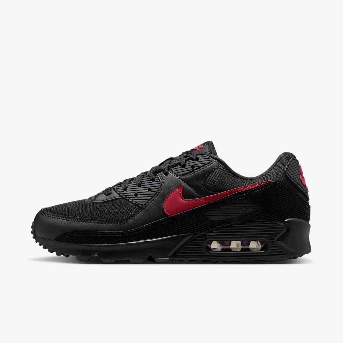 Nike shoes - Nike Air Max 90 - Air Max - IM9616-001 - BLACK/TOUGH RED BLACK 4