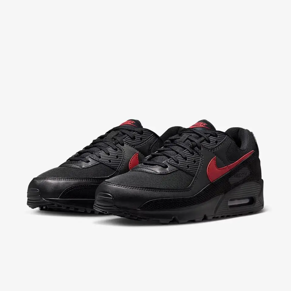 Nike shoes - Nike Air Max 90 - Air Max - IM9616-001 - BLACK/TOUGH RED BLACK 7
