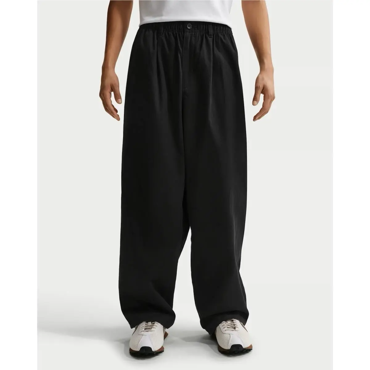 Nike clothing - Nike Life Wide-Leg Pants - Life Pants - II0519-010 - Black 5