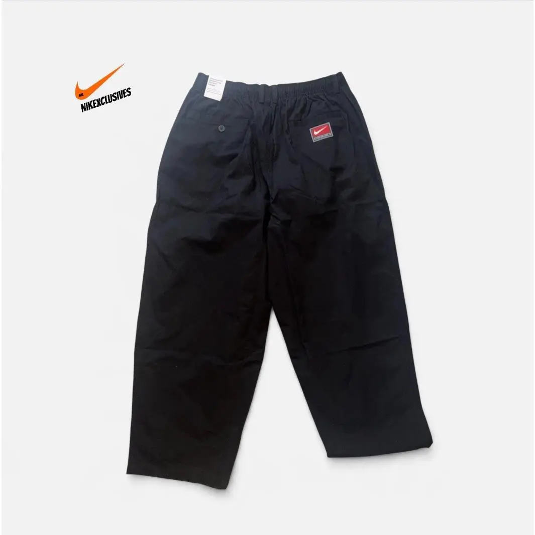 Nike clothing - Nike Life Wide-Leg Pants - Life Pants - II0519-010 - Black 11