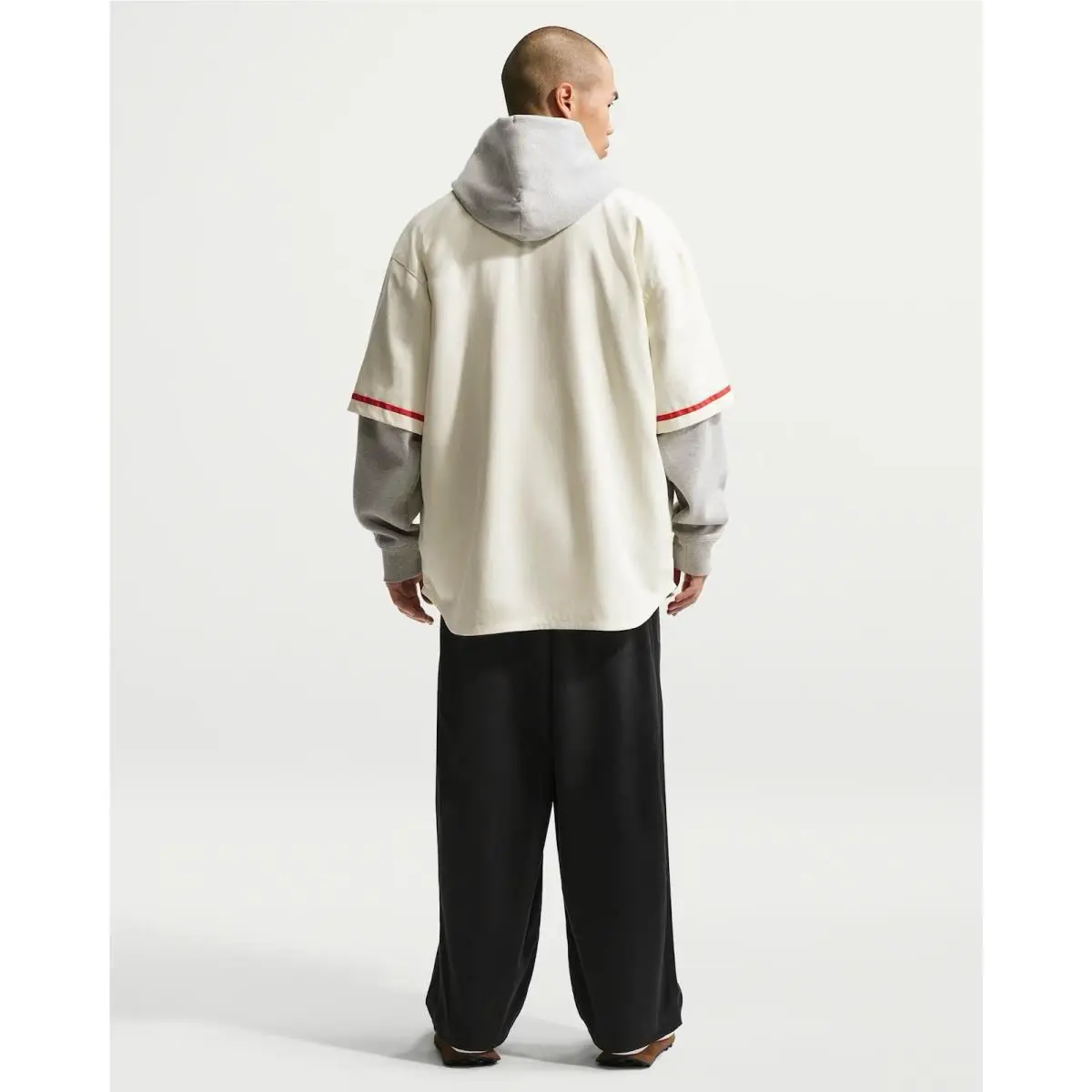 Nike clothing - Nike Life Wide-Leg Pants - Life Pants - II0519-010 - Black 19