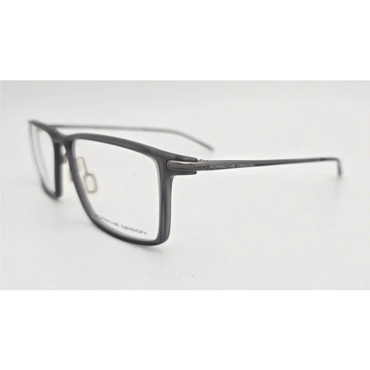 Eyeglasses P 8363 Titanium Color B Gray Size 54 Square Men`s by Porsche