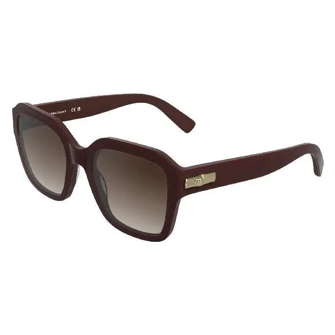 LO816S 601 Burgundy Sunglasses 53mm Women`s by Longchamp