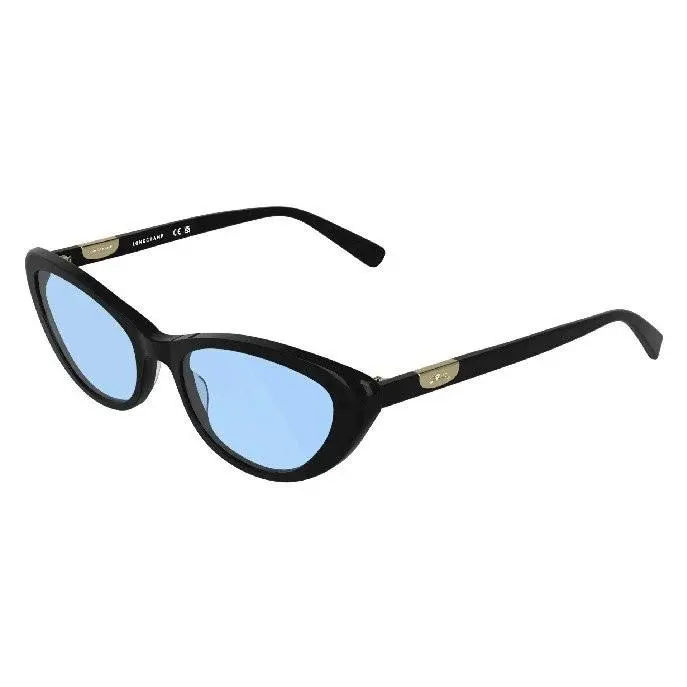 Longchamp LO819S 001 Black Sunglasses 54mm Women`s