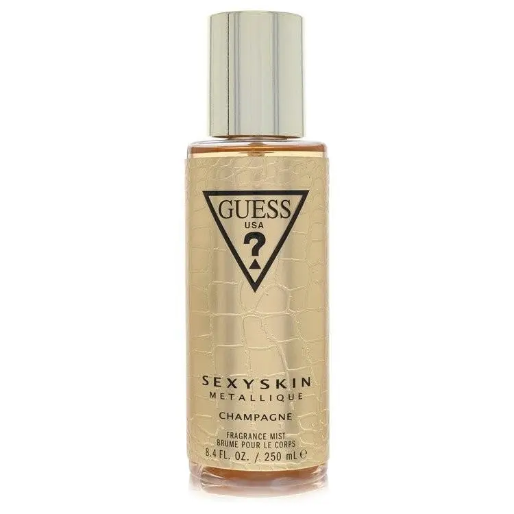 Sexy Skin Metallique Champagne  Fragrance Mist 8.4 oz For Women B by Guess