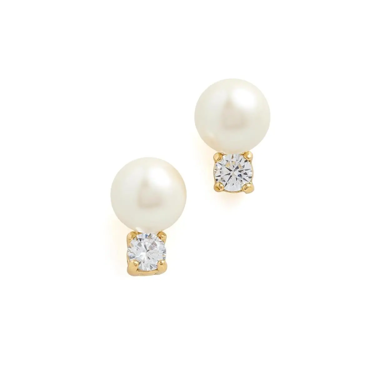 Kate Spade Pearls of Wisdom Cream Multi Pearl Stud Earrings Pearl Jewelry