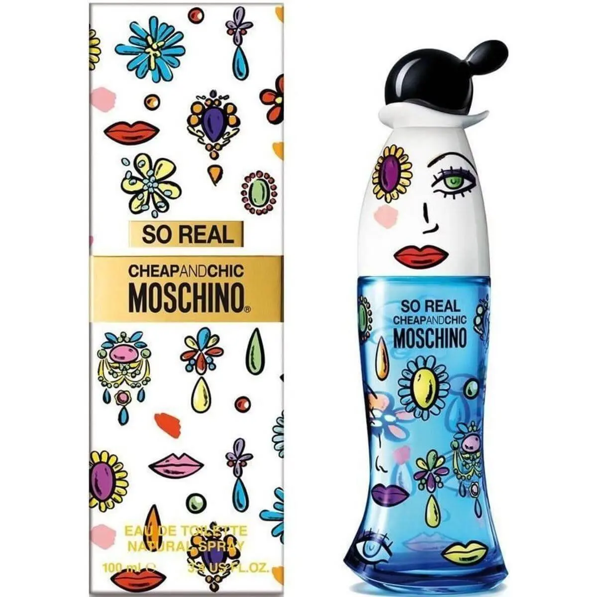 and Chic SO Real by Moschino For Women Edt 3.3 / 3.4 oz