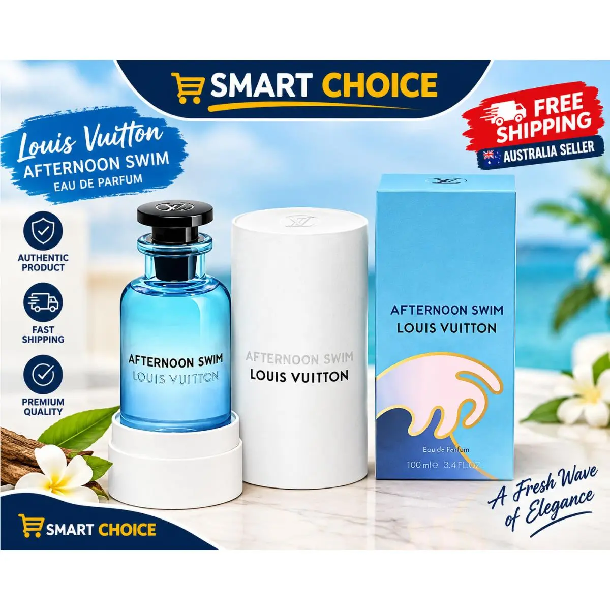 Afternoon Swim Edp 100ml 3.4oz by Louis Vuitton