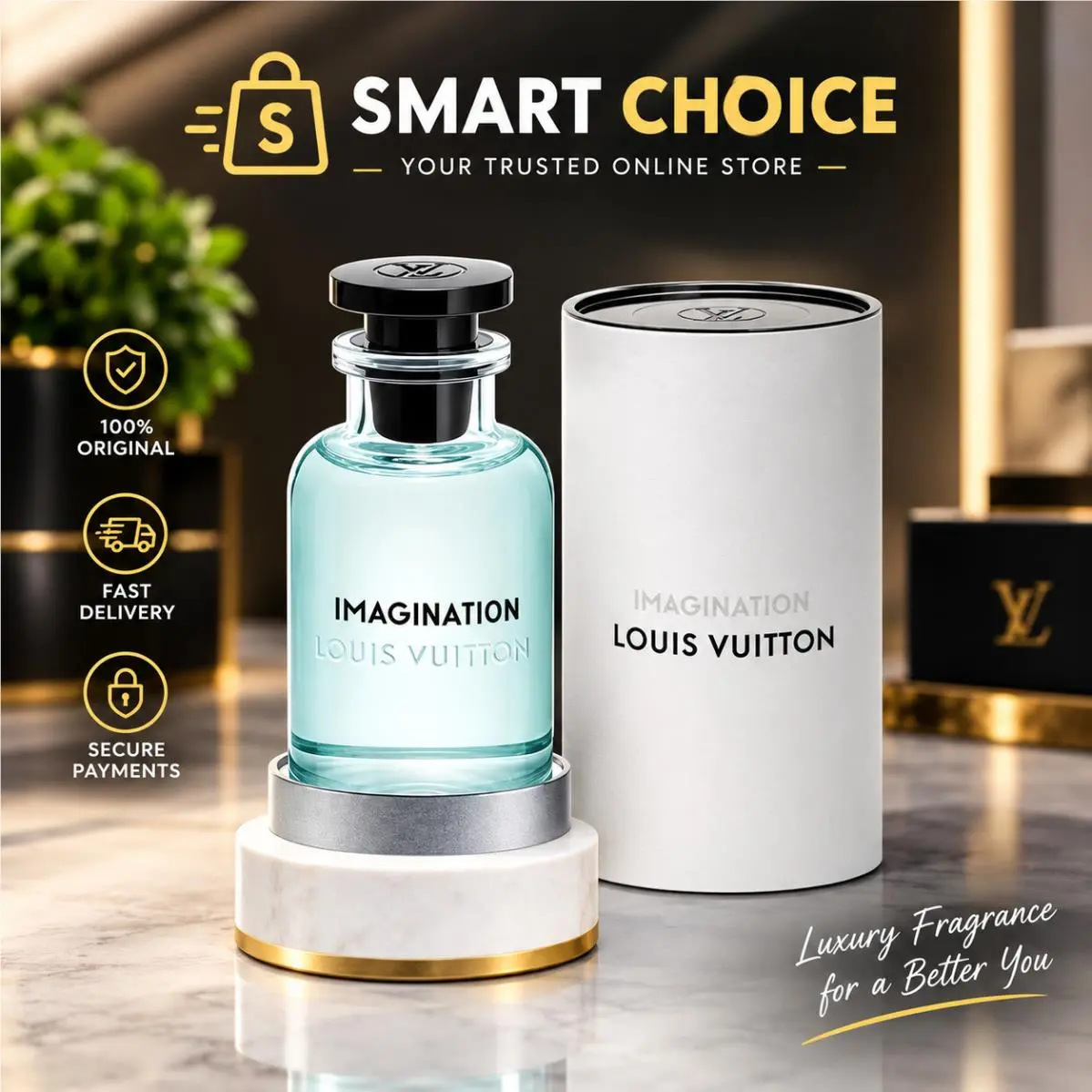 Imagination Eau De Parfum 3.4oz/ 100ml Men’s Cologne by Louis Vuitton
