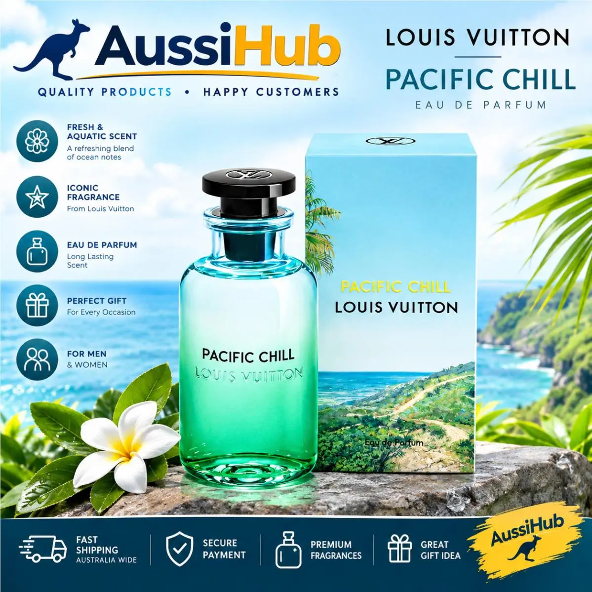 Pacific Chill 3.4 Fl.oz 100ml Eau de Parfum by Louis Vuitton