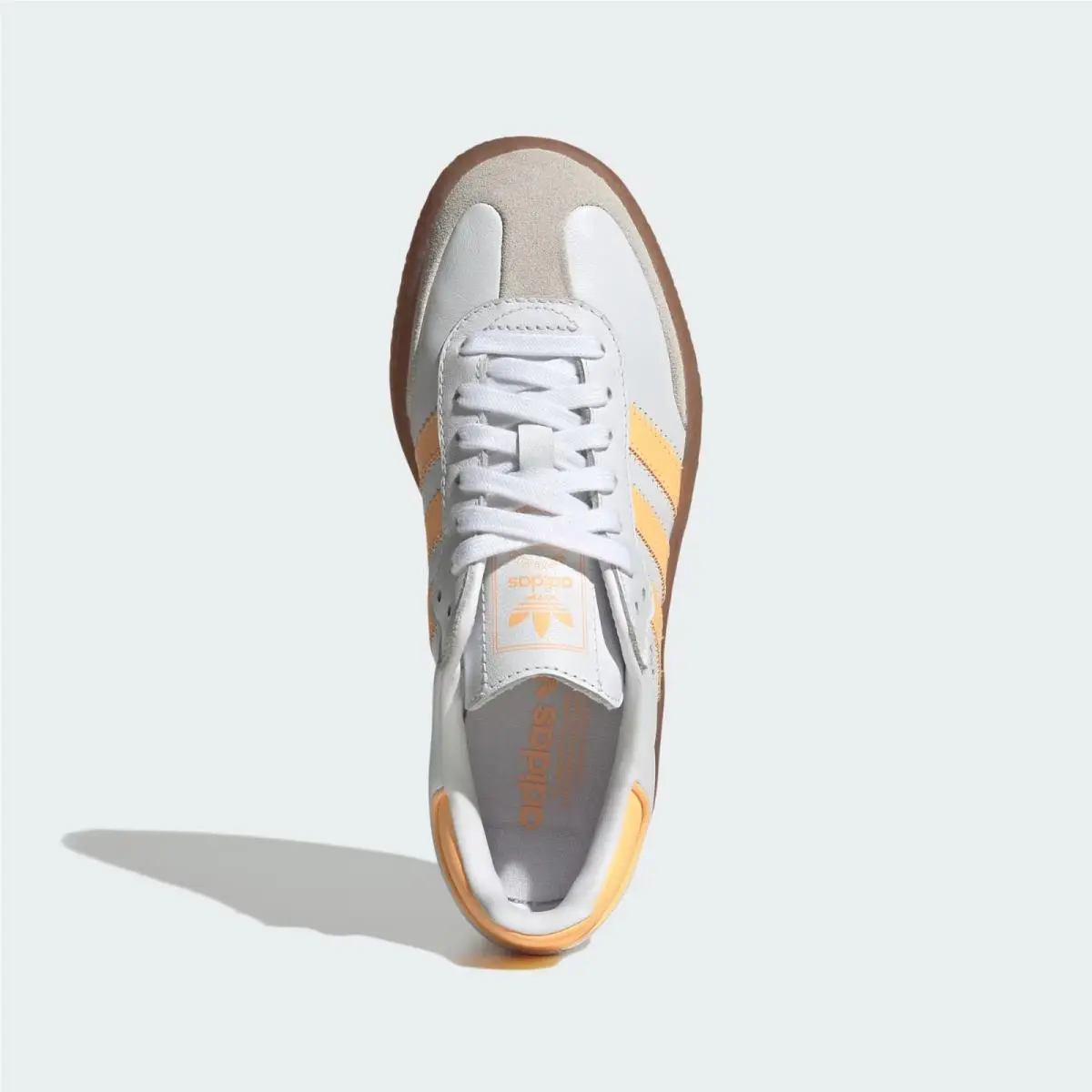 Adidas shoes - ADIDAS SAMBAE - SAMBAE - Cloud White / Acid Orange / Gold Metallic 1
