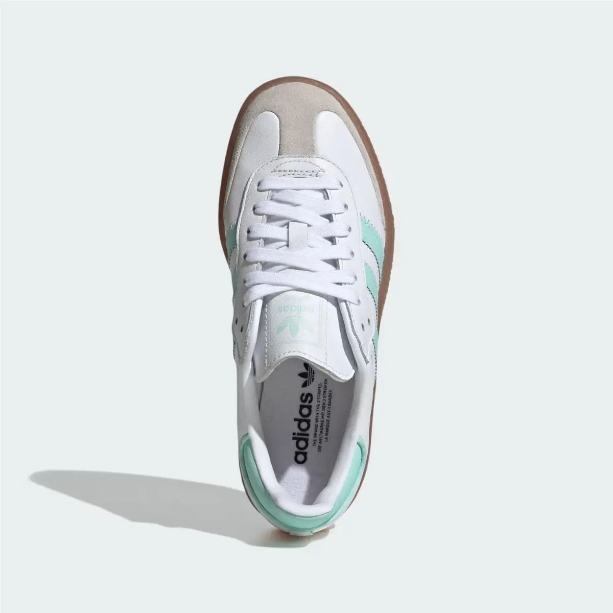Adidas shoes - ADIDAS SAMBAE - SAMBAE - Cloud White / Acid Orange / Gold Metallic 2
