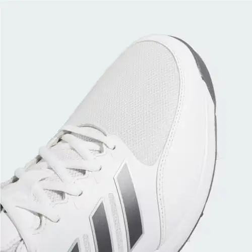 Adidas shoes - Cloud White / Dark Silver Metallic / Silver Metallic 7