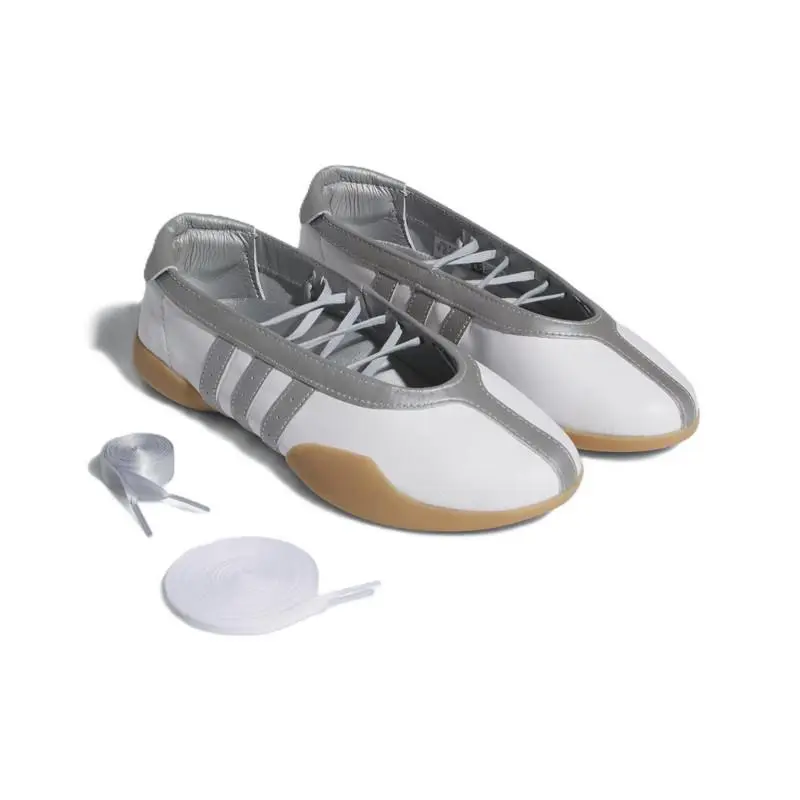 Adidas shoes - adidas Taekwondo Mei Ballet - Taekwondo Mei Ballet - JQ6438 - Cloud White / Silver Metallic / Gum 6