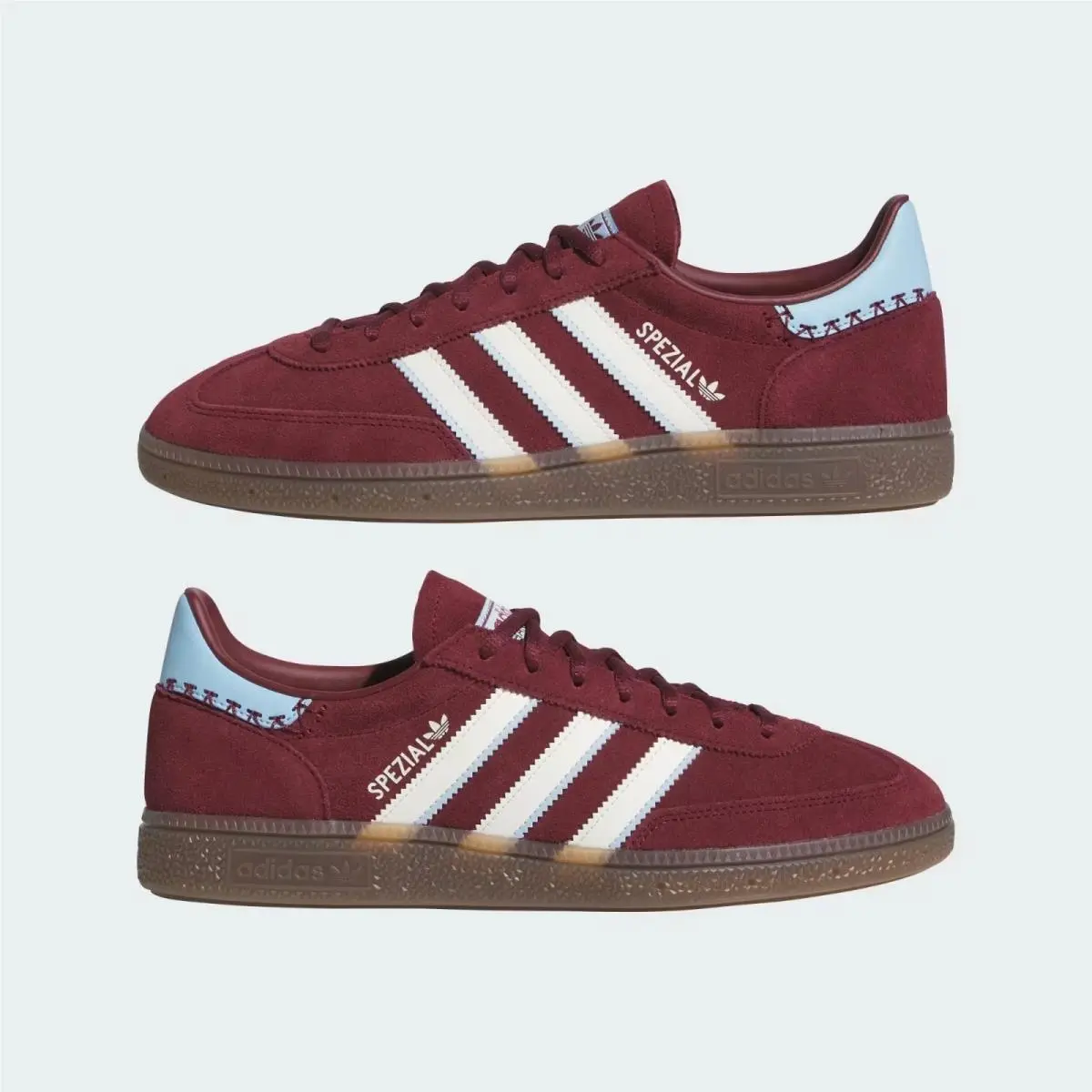 Adidas shoes - adidas Handball Spezial Shadow Red Off White Clear Sky - JS5042 - Red 11